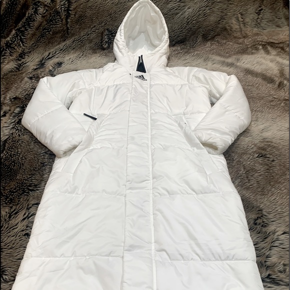 Adidas Big Baffle Long Parka- Unisex/Neutral - Picture 1 of 6